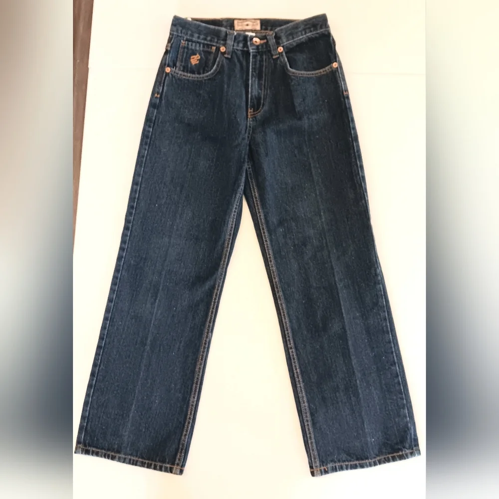 Vintage Rocawear baggy dark blue jeans. Size 12